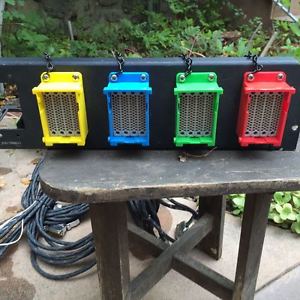 Ramtech-Ramlatch - 4 connectors on rack panel to DB-25