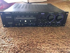 VocoPro DA-9800 RV 600W Professional Digital Key Control Mixing Amplifier