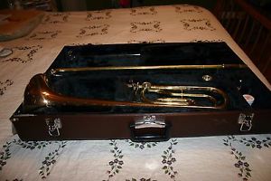 Yamaha YSL-356R Trigger Trombone F Attachment Rose Brass Bell W/ Case