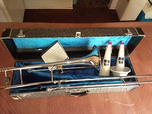 vintage king 3b stirling silver trombone