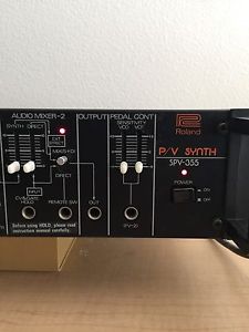 Vintage Roland SPV-355 P/V Pitch-to-Voltage Rack Synthesizer SRE-555 SVC-350 VG+
