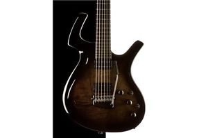 PARKER FLY MOJO FLAME SINGLE CUT- Trans Blue Burst - PMOT/TB chitarra elettrica