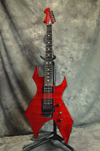 B.C.RICH NT Warlock Tremolo BR w/SoftCase Used #U412