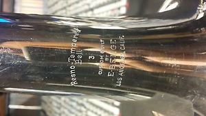 E.BENGE FLUGELHORN #3 SILVER with RENSO TEMPERED BELL - CUSTOM BUILT