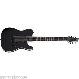 Schecter Chris Garza PT-7 Gloss Black BLK 2015 NEW Guitar CG PT7 + FREE GIG BAG!