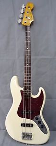 1982 FENDER JAPAN JAZZ BASS JB62-75 VWH ALDER SPIRALS JV SERIAL JULY '82 ASH GB