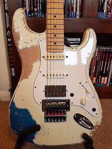 Custom Heavy Relic Stratocaster Floyd Rose Hss Bare Knuckle Miracle Man