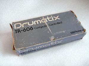 Roland TR-606 Drumatix - With Original Box/Polystyrene, Dust Case, Power Adaptor