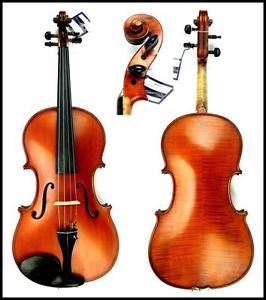Gliga GEMS I  advanced 15 1/2" Viola Outfit setup Helicore Strings  Case & Bow
