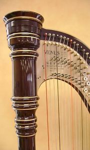 Used Venus Pedal Harp  Concert Pedal Harp 46 strings Harp