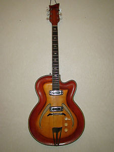 1960's MUSIMA RECORD GUITAR 15 VERY VINTAGE AND RARE