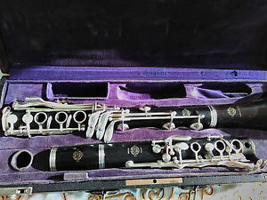 B CLARINET FULL BOEHM SYSTEM HENRY SELMER PARIS DEPOSE