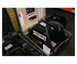 CM Lodestar, 1-Ton Motor w/60Ft, chain bag w/singlecase