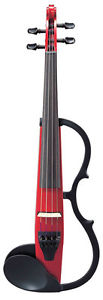Yamaha SV-130 Silent Electric Violin Red + Free Case, Free Adapter & Shipping