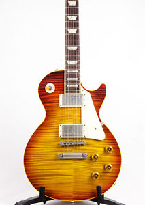 1995 Gibson Les Paul R-9 R9 1959 Reissue 7A Flamed Maple Guitar - 10017928