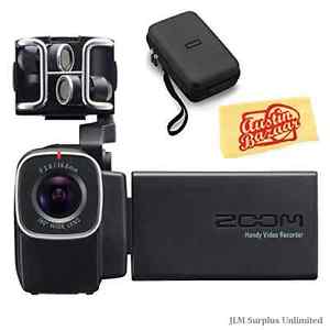 Handy Video Recorder Bundle Case Austin Bazaar Polishing Cloth Mic Capsule