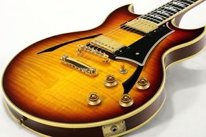 [USED] Gibson Custom Shop, Johnny A Signature Stopbar Sunset Glow, hollow body