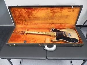 1973 Custom Fender Telecaster LH Worn Natural Finish EMG Pickups Bundle w/ Case