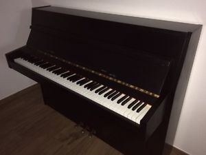 kleines Klavier May schwarz matt 7 Oktaven