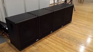 2 EAW SB180zR Single 18 Subs - amazing condition