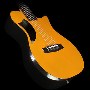 Journey Instruments OF660 Carbon Fiber Acoustic-Electric Guitar Burnt Orange