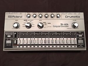 Roland TR-606 Computer Controlled Drumatix with Manual