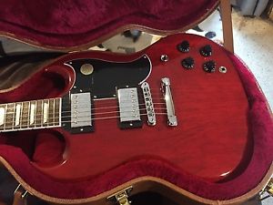 2017 Gibson SG Standard T, Heritage Cherry, Mint w/Extras - 6lbs, 8.3oz