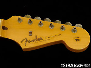 Fender USA Custom Shop '56 Relic Strat NECK+TUNERS Vintage Maple 7.25