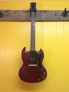 1965 Gibson SG Junior Electric Guitar Great Condition w/ Hardshell Case