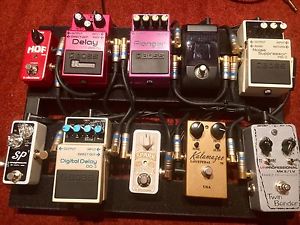 Pedal Train Pedal Board With Quality Assorted Pedals