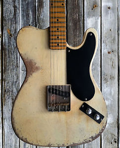 Snake Head 1949 Prototype Repro Telecaster Esquire - Heavy Relic - Not Fender