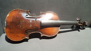 Violon ancien Mirecourt atelier Paul Mangenot en modèle Nicolas Ainé 1880