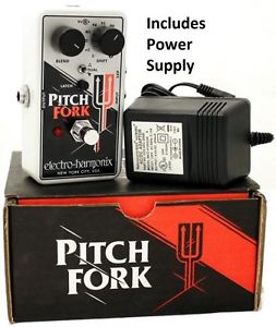 NEW Electro Harmonix Pitch Fork Polyphonic Pitch Shifter Pedal w/ Power Supply