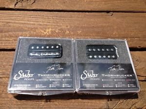 NEW SUHR Thornbucker PAF SET Bridge 53mm Floyd Rose & Neck 50mm Pickup Set BLACK