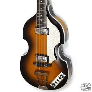 New Hofner Contemporary Violin Beatle Bass Sunburst HCT-500/1