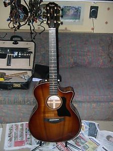 2015 Taylor K24CE guitar - Radiant Koa - virtually MINT - Luxury hardshell case
