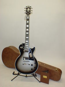 Gibson Custom Shop Les Paul Custom Electric Guitar Silverburst
