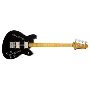 Fender Modern Player Starcaster Semi-Hollowbody Bass Black DEMO
