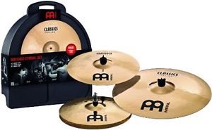 Meinl Cymbals CC-141620M Classics Custom - Set di piatti: Hi-Hat 14" (35,56 cm),