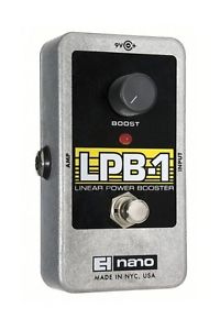 NEW Electro Harmonix Nano LPB-1 Linear Power Booster Preamp Pedal Guitar Boost