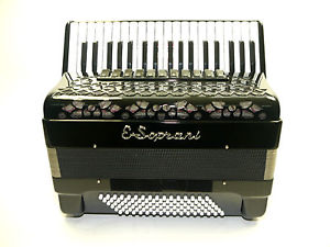 AKKORDEON E. Soprani 96 Bass, 4-chörig, Musette,  NEU,  3 J. Gewährleistung