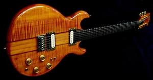 D'AGOSTINO of NEW YORK, USA D'AGOSTINO SIX STRING GUITAR. 1981 EXTREMELY RARE. B