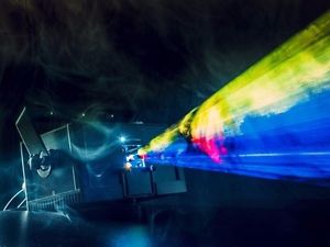 1W RGB Full color ILDA DJ dmx bar party dance Laser Stage Lighting Lights