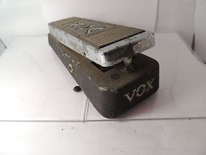 VINTAGE VOX V846 WAH PEDAL MADE IN ITALY ORIGINAL ICAR POT TRASH CAN INDUCTOR
