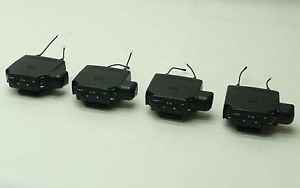 LOT 4 HME CLEAR-COM BP850 WIRELESS INTERCOM BELTPACK w/BATTERY SLEDS PARTS