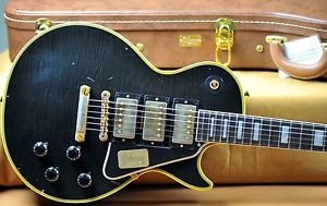 2016 Gibson Les Paul CC #22 Tommy Colletti 1959 Black Beauty True Historic *608