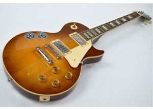 Epiphone / LPS-80 Brown w/hard case Free shipping Guiter Bass From JAPAN #A2754