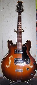 Vintage 1968 Ovation Hurricane 12 String Electric Guitar- Rare and Pristine!