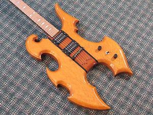 RARE Neal Moser USA Dicordian Guitar! BC Rich,Bernie Rico! w/hardshell case