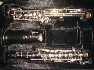 R Malerne professional  wood oboe with left F